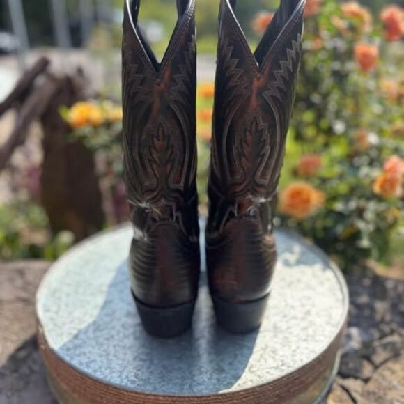 Laredo Men’s 10.5 Leather cowboy boots - Picture 7 of 10